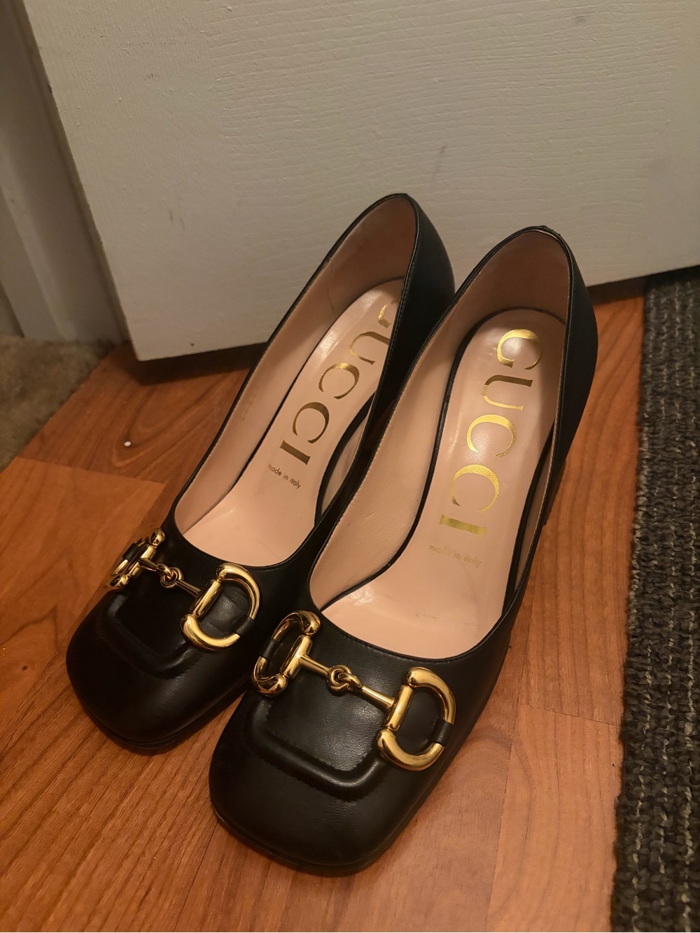 Authentic Gucci Leather Heels